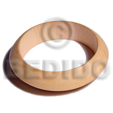 ambabawod wood bangle   clear coat finish / ht= 20mm /  65mm inner diameter / 85mm outer diameter - Wooden Bangles