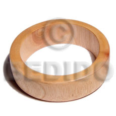 ambabawod wood bangle   clear coat finish  / ht= 25mm /  thickness= 10mm / 65mm inner diameter / 65mm inner diameter - Wooden Bangles