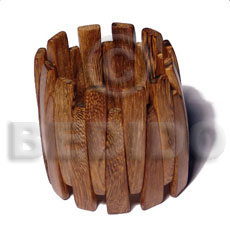 Robles wood elastic bangle Wooden Bangles