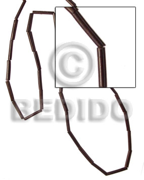 agsam bamboo/dark brown - Bamboo Wood Burning Beads