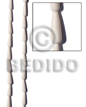 teardrop bone beads - Bone Beads