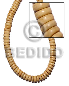 Natural bone pokalet 11mmx5mm