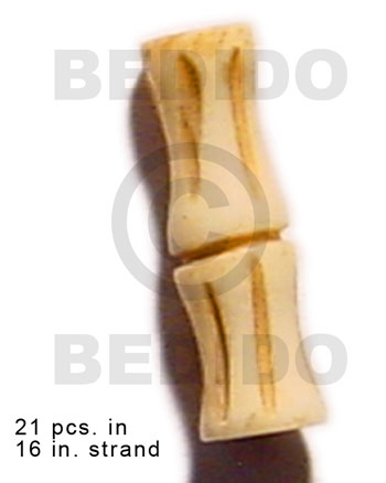 Natural antique bone tube Bone Carved Beads