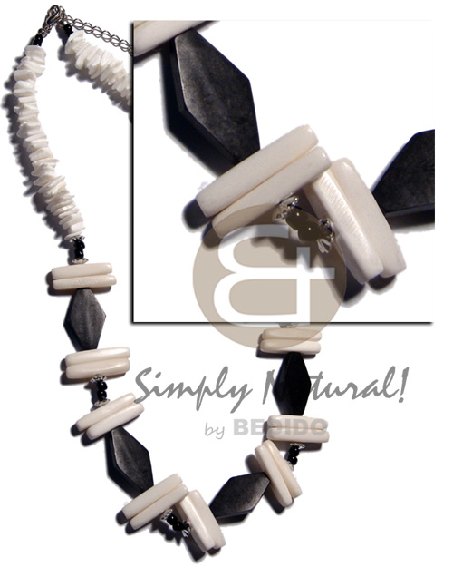 Carabao bone sticks and carabao Bone Necklace