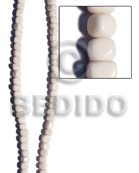 Bone white nuggets Bone Nuggets Beads