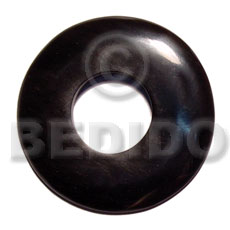 60mm Black Horn Donut