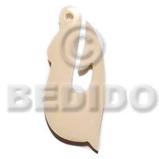 50mmx20mm White Bone Fish Hook