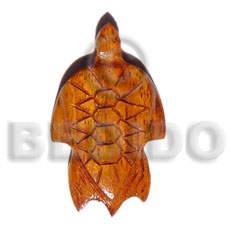 wood turtle - Carved Pendants