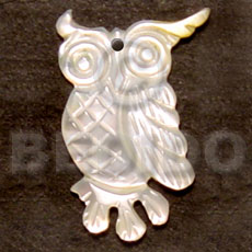 Owl Mop Carving 40mm