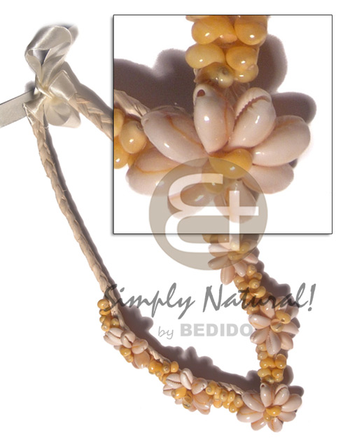 Braided Flat Abaca Choker