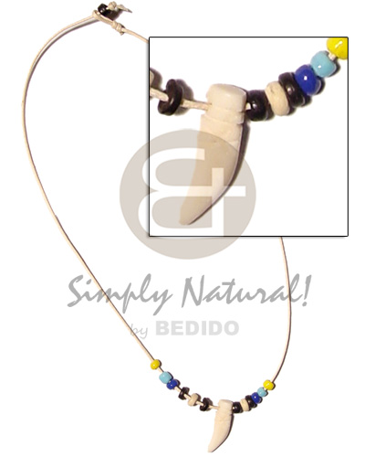 Cord 4-5 coco pokalet Choker Necklace