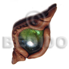 50mmx25mm clay eye Clay Pendants