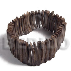 3in coco natural brown sticks Coco Bangles