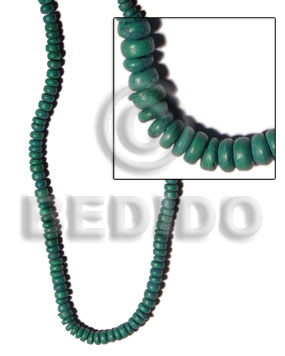 4-5mm moss green coco pokalet