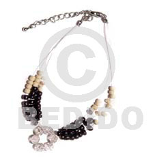 Floating 2-3mm Coco Pokalet.black