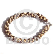 Twisted 2-3 coco pokalet nat Coco Bracelets