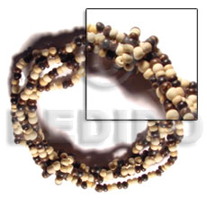 2-3mm coco pokalet 5 rows Coco Bracelets