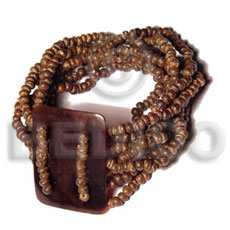 hand made 10 layers elastic 2-3mm coco Coco Bracelets