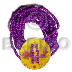 10 Layers Elastic Violet 2-3mm