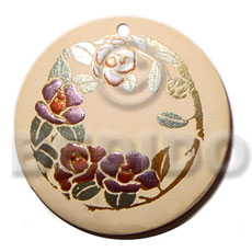 Round 50mm coco bleach Coco Pendant