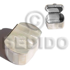 Inlaid Troca Pillbox