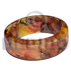 Multicolored and matte coated high Hand Painted Bangles