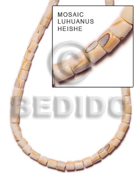 mosaic luhuanus heishe 4-5mm - Heishe Shell Beads