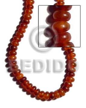 golden horn pokalet 10mmx5mm - Horn Beads