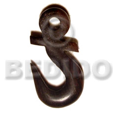 Horn anchor 40mm Horn Pendant Bone Pendants