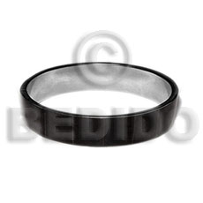 Laminated blacktab in 1 2 inch Inlaid Metal Bangles