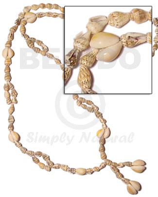 Tassled nassa tiger length Leis