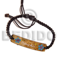 hand made Macrame natural coco id Macrame Bracelets