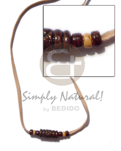 Horn Antique Design Tube Leather