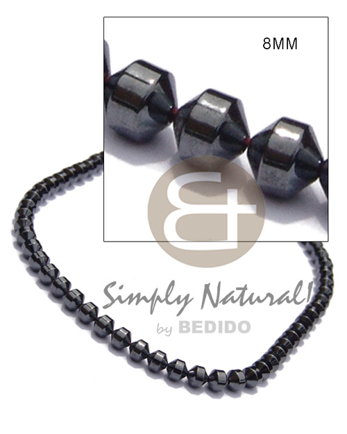 Hematite silvery shiny Mens Necklace