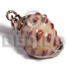 Dropa murom shell approx. Molten Metal Pendants