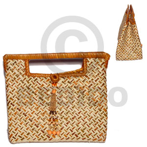 Pandan banggay bag small 8x4x7 Native Bags