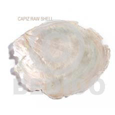 hand made Ra unpolished capiz shells Raw Shells