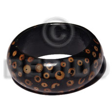 hand made Wood bangle laminated chinese Resin Bangles