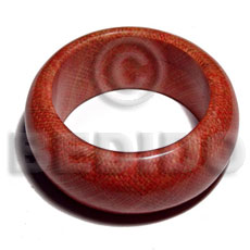 laminated buri wood bangle ht=30mm thickness=12mm inner diameter=65 mm - Resin Bangles