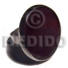 hand made Big accent haute hippie round Rings