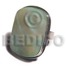 hand made Big accent haute hippie 30mmx22mm Rings