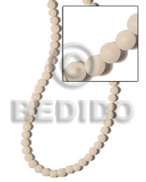 8mm buri beads Round Seed Beads