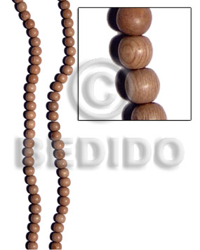 rosewood beads 8mm - Round Wood Beads