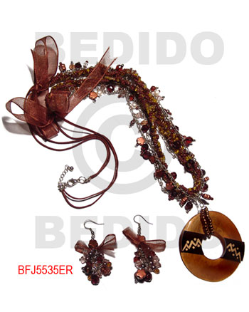 hand made Set jewelry ordered individually as Set Jewelry
