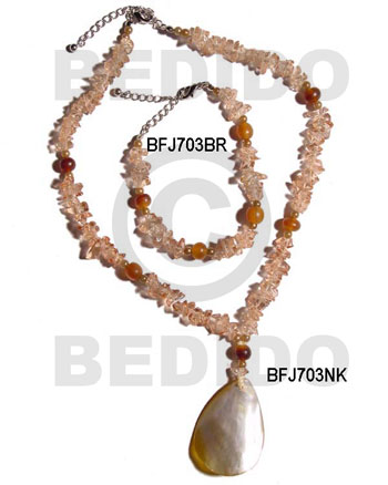 hand made Set jewelry ordered individually as Set Jewelry