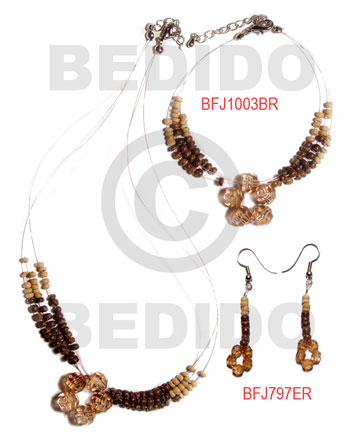 hand made Set jewelry ordered individually as Set Jewelry
