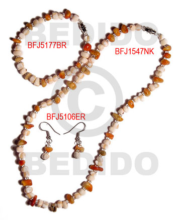 hand made Set jewelry ordered individually as Set Jewelry