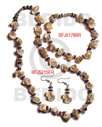 hand made Set jewelry ordered individually as Set Jewelry