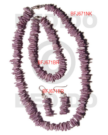 Set jewelry ordered individually as Set Jewelry