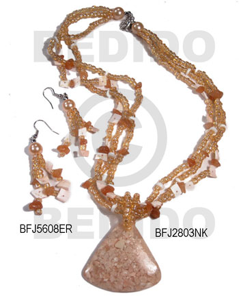 hand made Set jewelry ordered individually as Set Jewelry